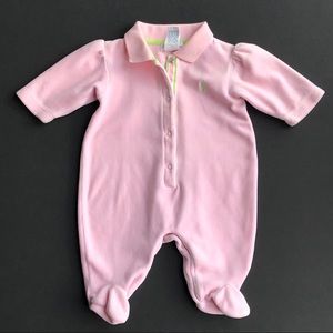 Ralph Lauren Velour one-piece